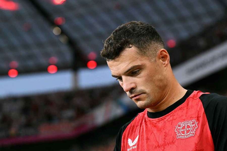 Granit Xhaka is de motor op het middenveld van Leverkusen