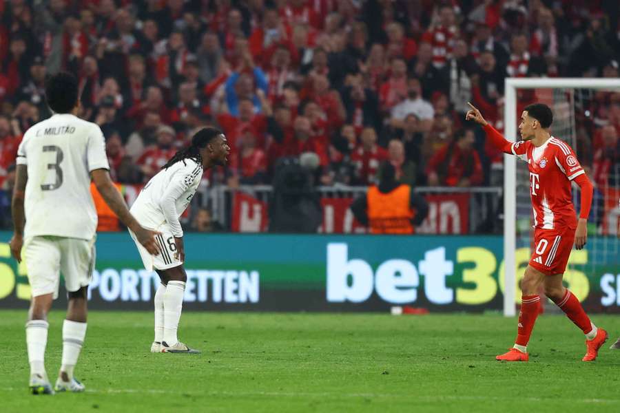 Camavinga, en el Allianz Arena
