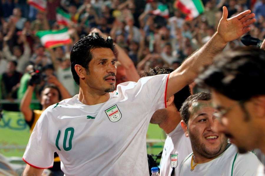 Ali Daei nam in 2008 afscheid als Iraans international 