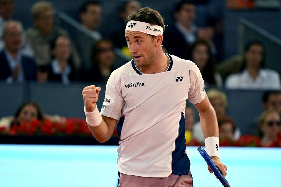 Rozstawiony z numerem 14. Casper Ruud pierwszym finalistą turnieju w Madrycie