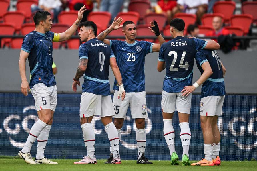 Paraguay celebra su victoria 