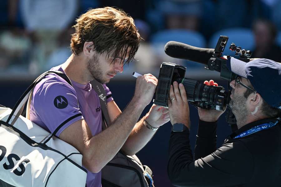 Taylor Fritz bei den Australian Open 2025