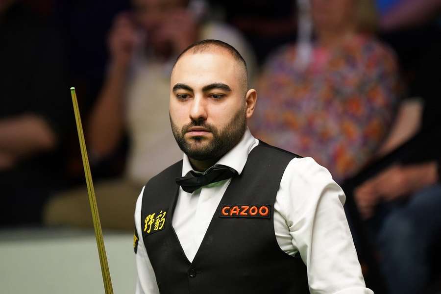 Hossein Vafaei won voor het eerst een wedstrijd in de Crucible