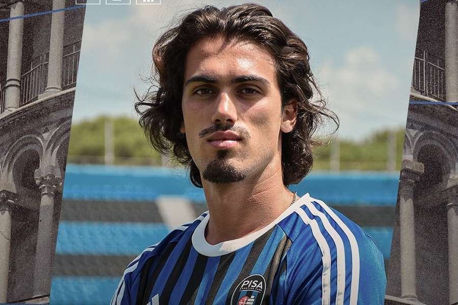 Tomás Esteves, de 21 anos, ruma agora em definitivo ao Pisa, 11.º classificado da última edição da Serie B