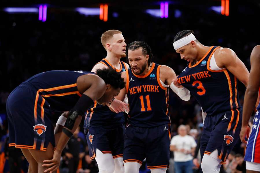 Os Knicks estão a lidar com uma verdadeira onda de lesões