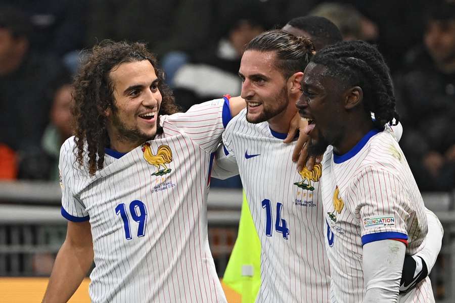 Rabiot maakte de derde Franse treffer