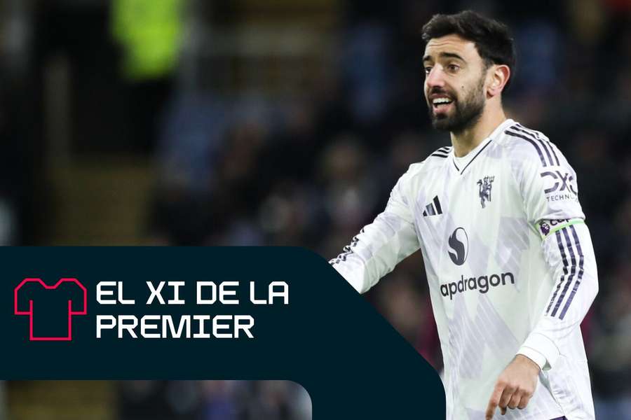 Bruno Fernandes, en el once ideal