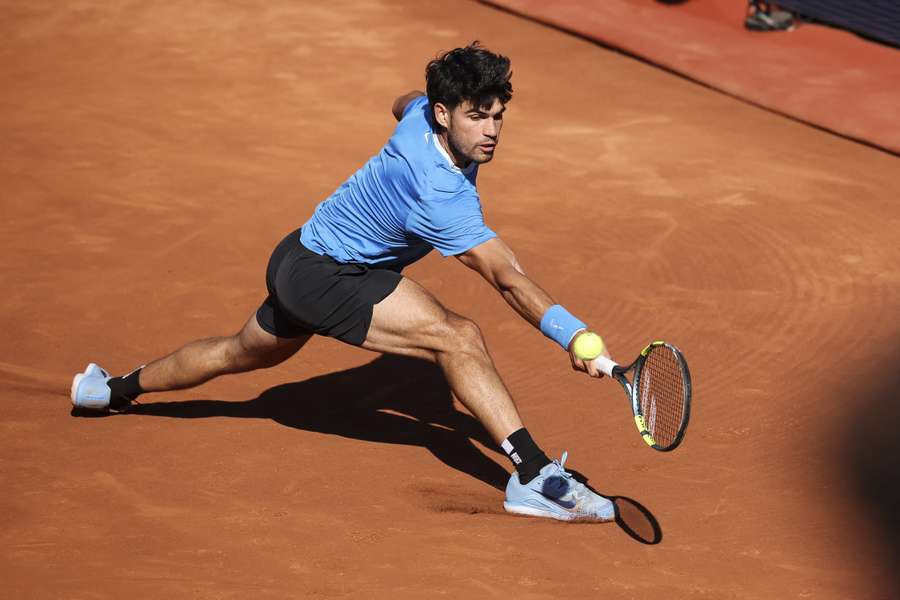 Alcaraz à Barcelone le 14 avril.