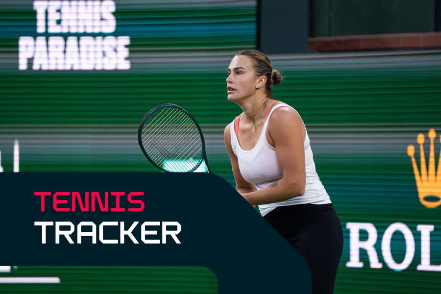 World number one Aryna Sabalenka is part of the day's action.