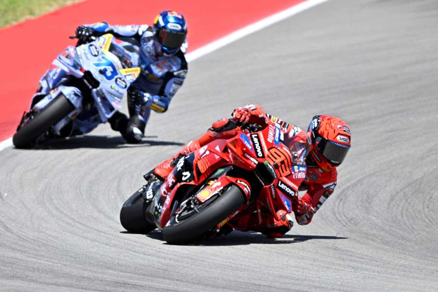 Marc Márquez, por delante de Álex Márquez en MotorLand
