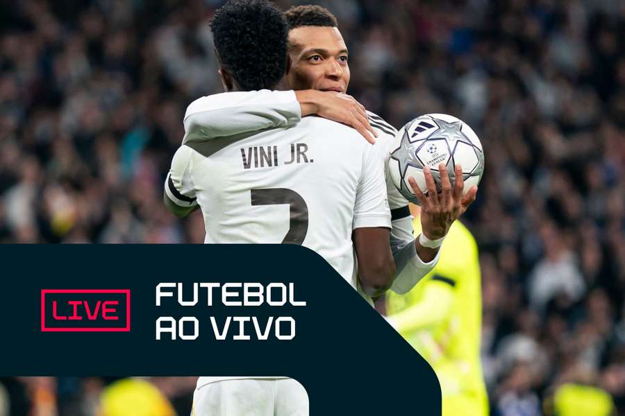 Vini e Mbappé desmontaram defesa do Monaco