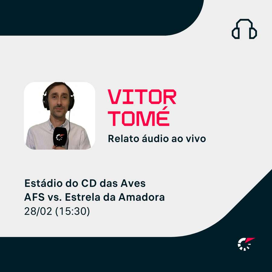 Ouça o relato através da app ou site