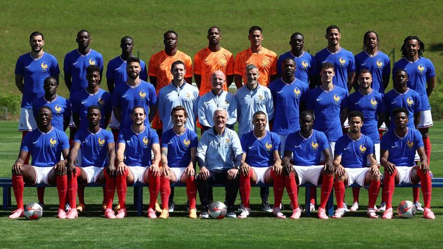 La foto de grupo de la Eurocopa 2024