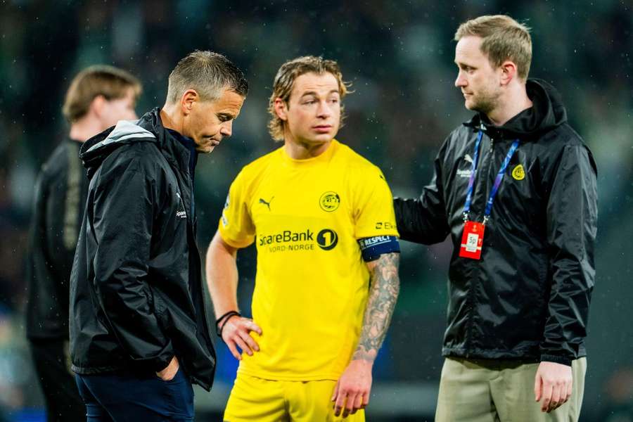 Patrick Berg disappointed after the big defeat