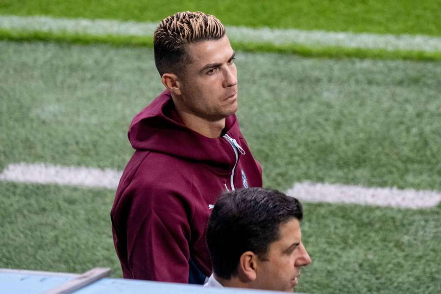 Cristiano Ronaldo during his time with the national team Cristiano Ronaldo during his time with the national team
