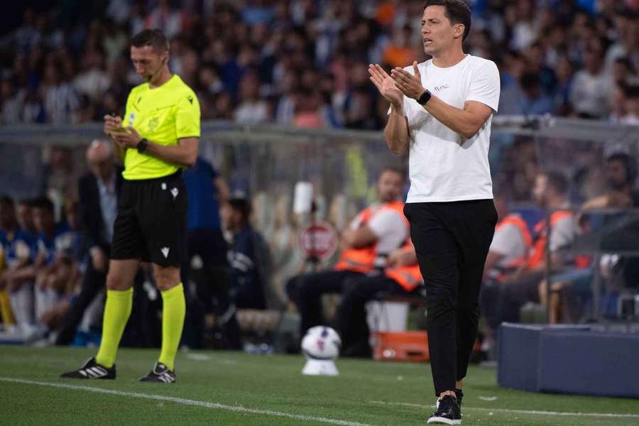 Luís Pinto, treinador do Vitória SC