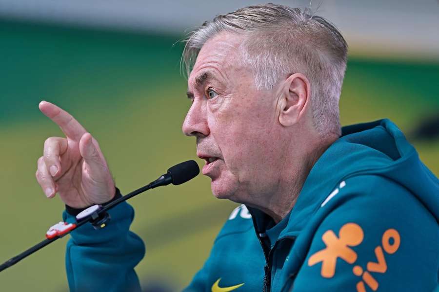 Ancelotti tem ausência de quarteto para jogo contra Panamá Ancelotti tem ausência de quarteto para jogo contra Panamá