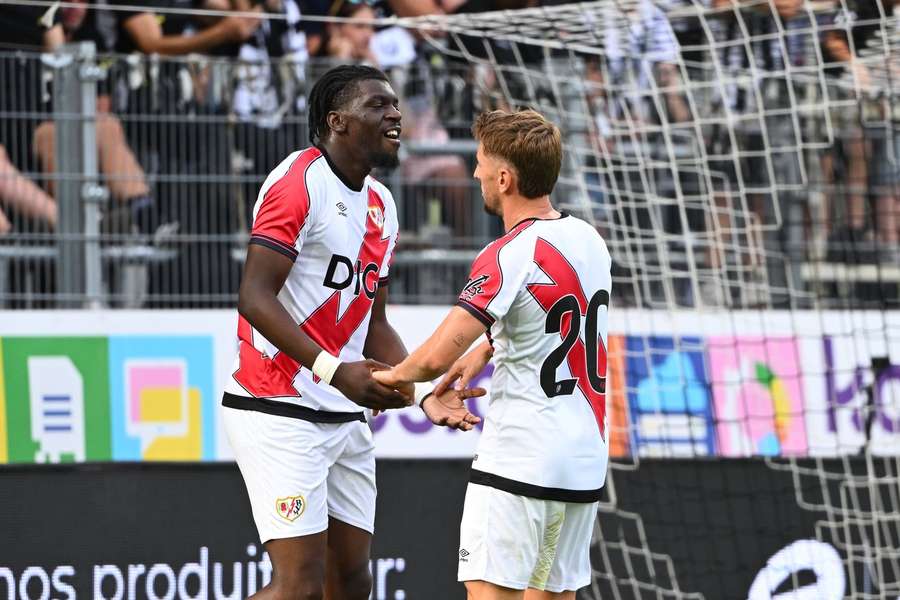 Nteka celebra su gol contra el Charleroi Nteka celebra su gol contra el Charleroi