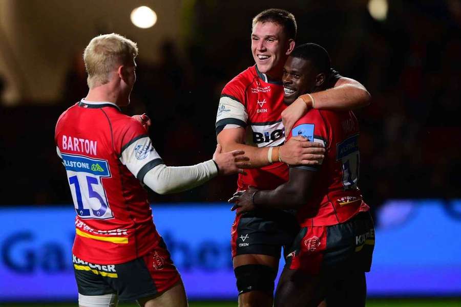 Wade try hat-trick sets up Gloucester win over battling Bristol