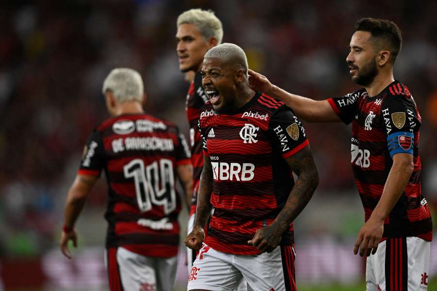 Marinho fez o gol da classificação do Flamengo à final da Copa Libertadores de 2022 Marinho fez o gol da classificação do Flamengo à final da Copa Libertadores de 2022