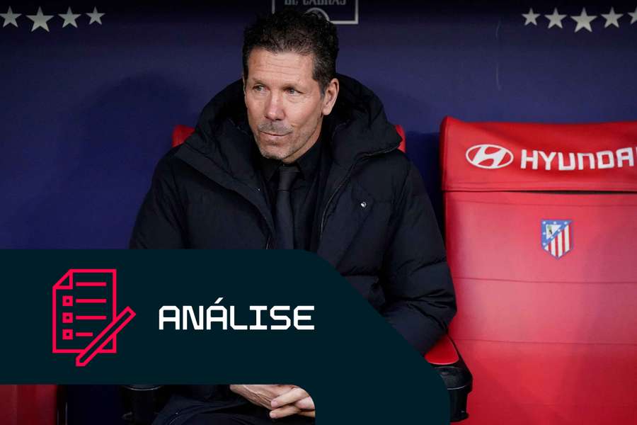 Diego Simeone, treinador do Atlético de Madrid