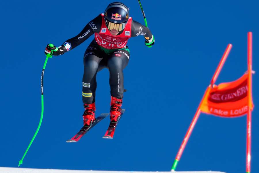 Goggia pips Ortlieb to claim second Lake Louise downhill victory