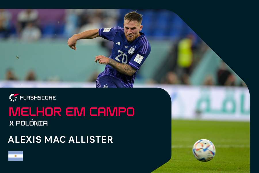 Mac Allister desbloqueou o jogo