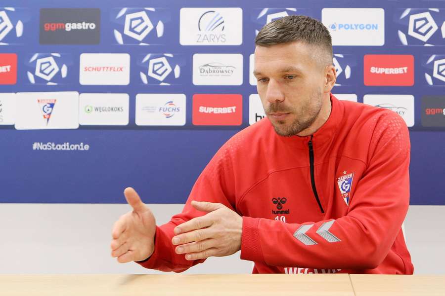 Lukas Podolski przedłużył umowę i zostaje w Górniku Zabrze na kolejny sezon