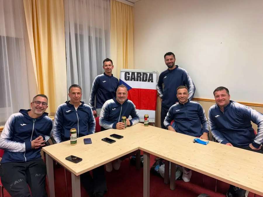 Tým Gardy CZ před turnajem v Makedonii. Tým Gardy CZ před turnajem v Makedonii.