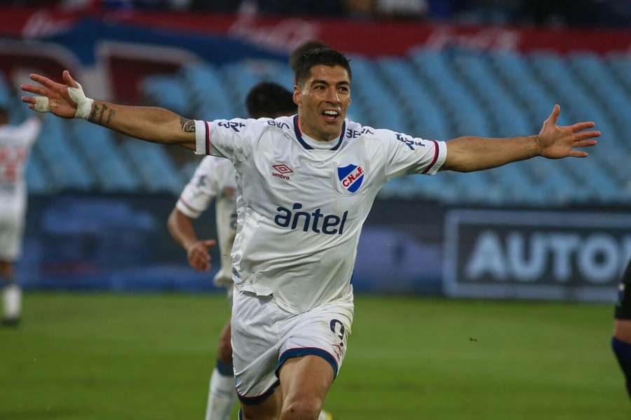 Former Liverpool striker Luis Suarez helped boyhood club Nacional clinch the title