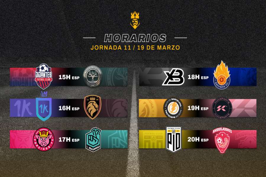 La Kings League cerrará su fase regular con una Jornada 11 de infarto