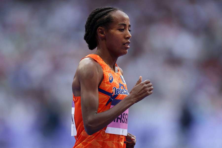 Sifan Hassan komt maandag in actie in de finale van de 5000 meter