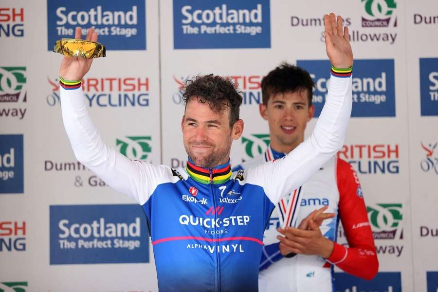 Cavendish nach seinem Erfolg bei den britischen Rad-Meisterschaften 2022