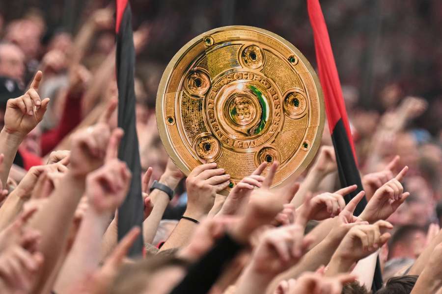 The Bundesliga trophy