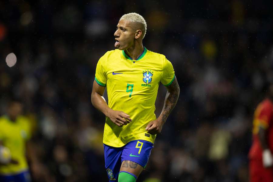 Richarlison led the line for Brazil in Qatar