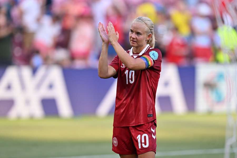 Pernille Harder nach der 0:1-Niederlage gegen Schweden