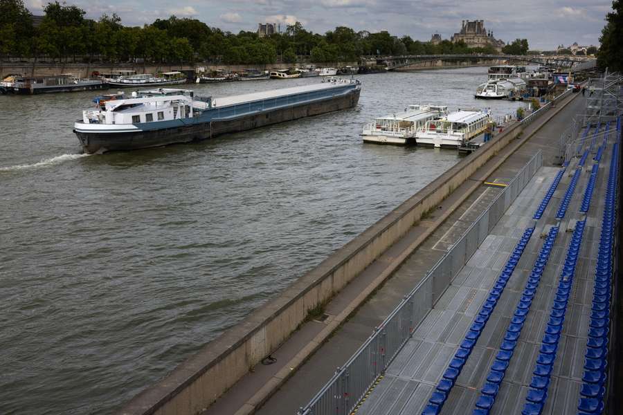 O rio Sena, em Paris