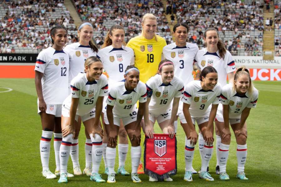 The USA are the world's number-one ranked side