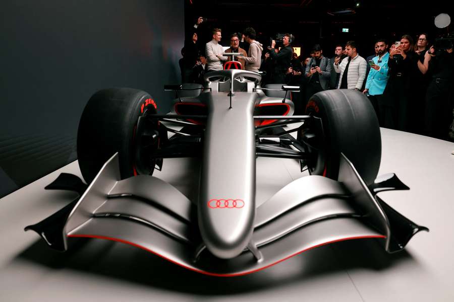 Audi apresentou o conceito de pintura para a temporada de estreia Audi apresentou o conceito de pintura para a temporada de estreia