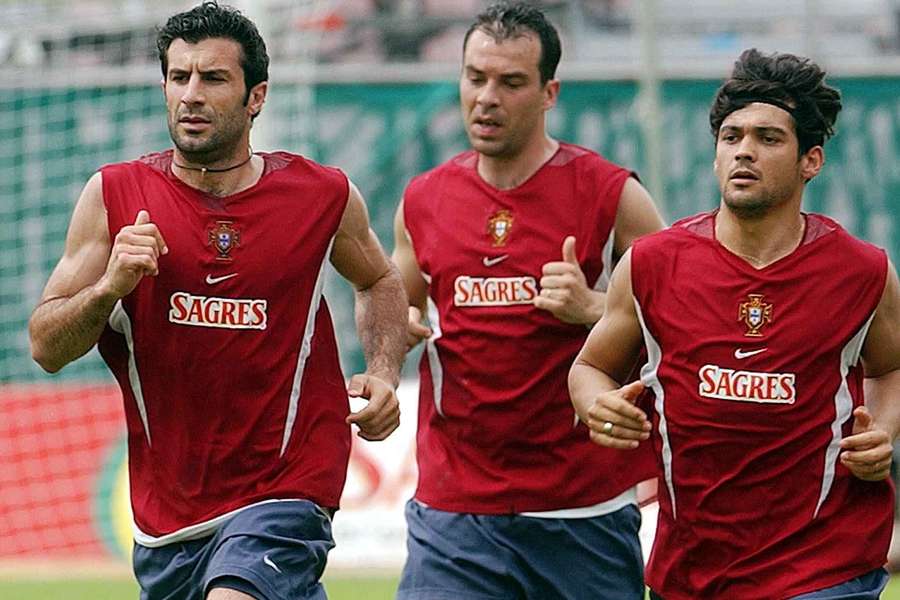 Luís Figo partilhou balneário com Jorge Costa na Seleção Nacional