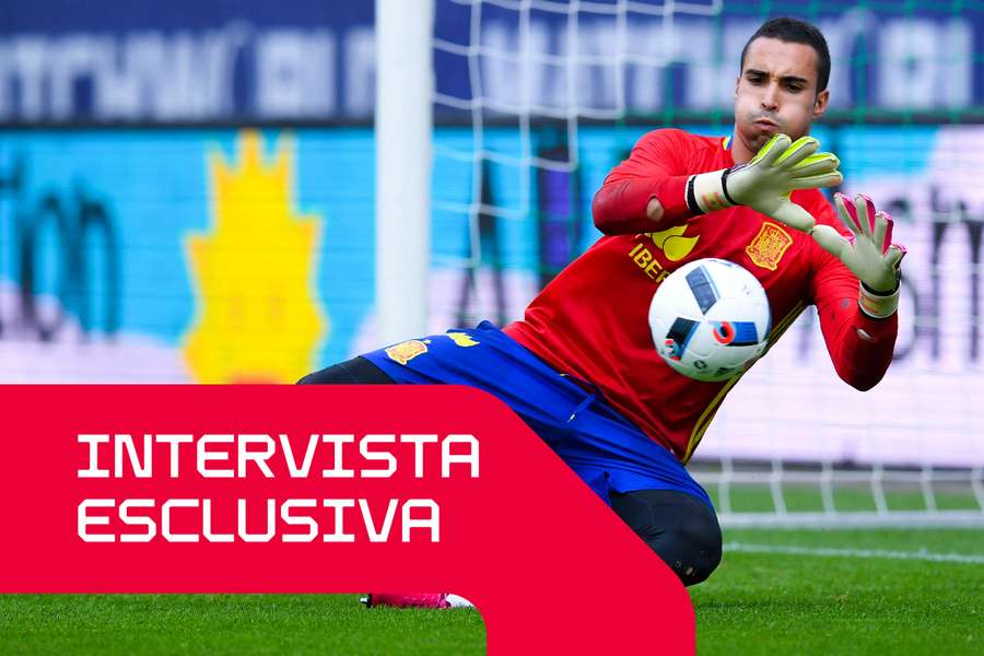 Sergio Asenjo, con la nazionale spagnola
