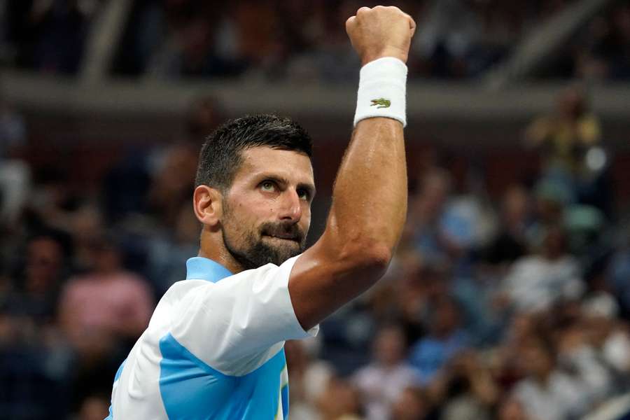 The Serbian has now won 22 of his last 23 Grand Slam semi-finals