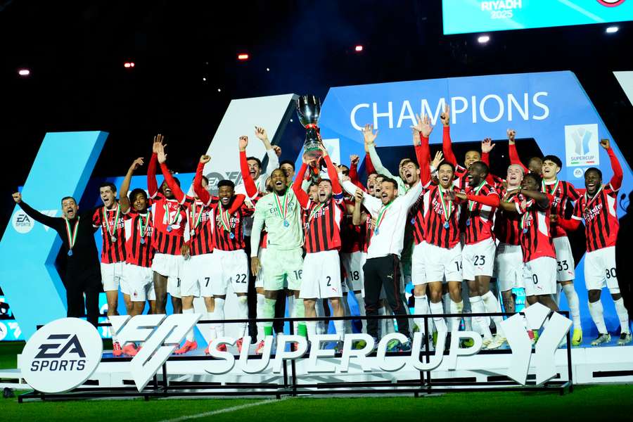 AC Mailand ist der aktuelle Titelverteidiger der Supercoppa.
