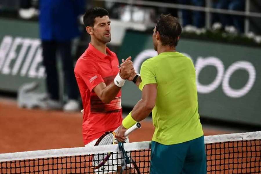 Rafa Nadal și Novak Djokovic
