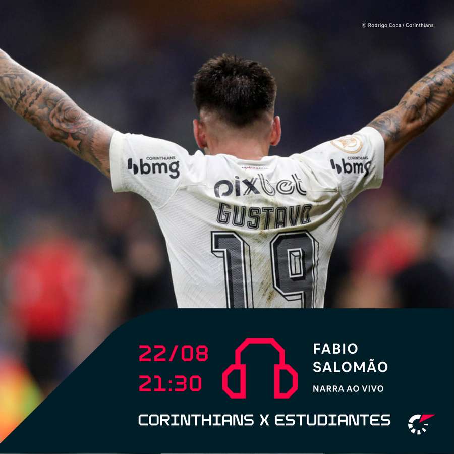 Corinthians x Estudiantes: onde assistir e escalações do jogo da