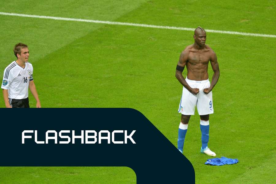 L'iconica esultanza di Balotelli
