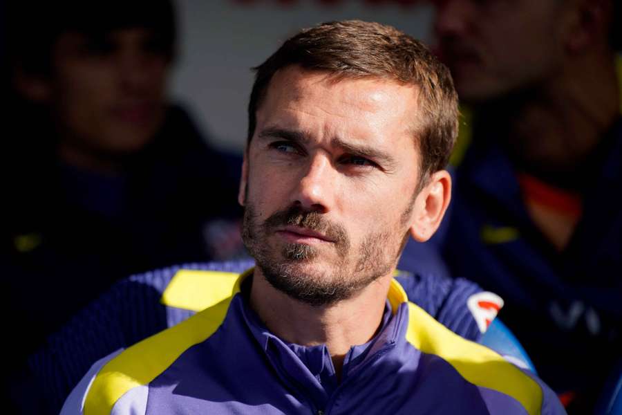 Griezmann na convocatória do Atlético para a segunda mão das meias-finais da Taça em Barcelona Griezmann na convocatória do Atlético para a segunda mão das meias-finais da Taça em Barcelona