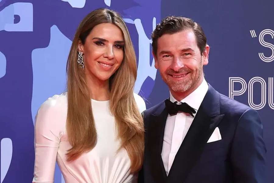André Villas-Boas com a esposa, Joana Villas-Boas, nos Prémios Laureus
