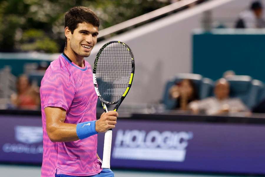 Carlos Alcaraz v Miami může jako osmý tenista zkompletovat Sunshine Double