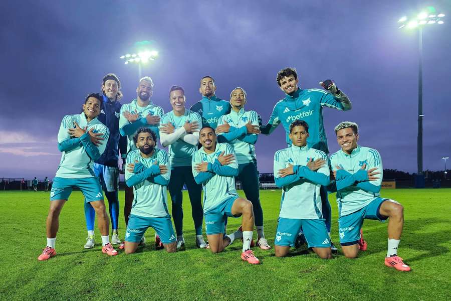 Cruzeiro vem realizando a pré-temporada nos Estados Unidos